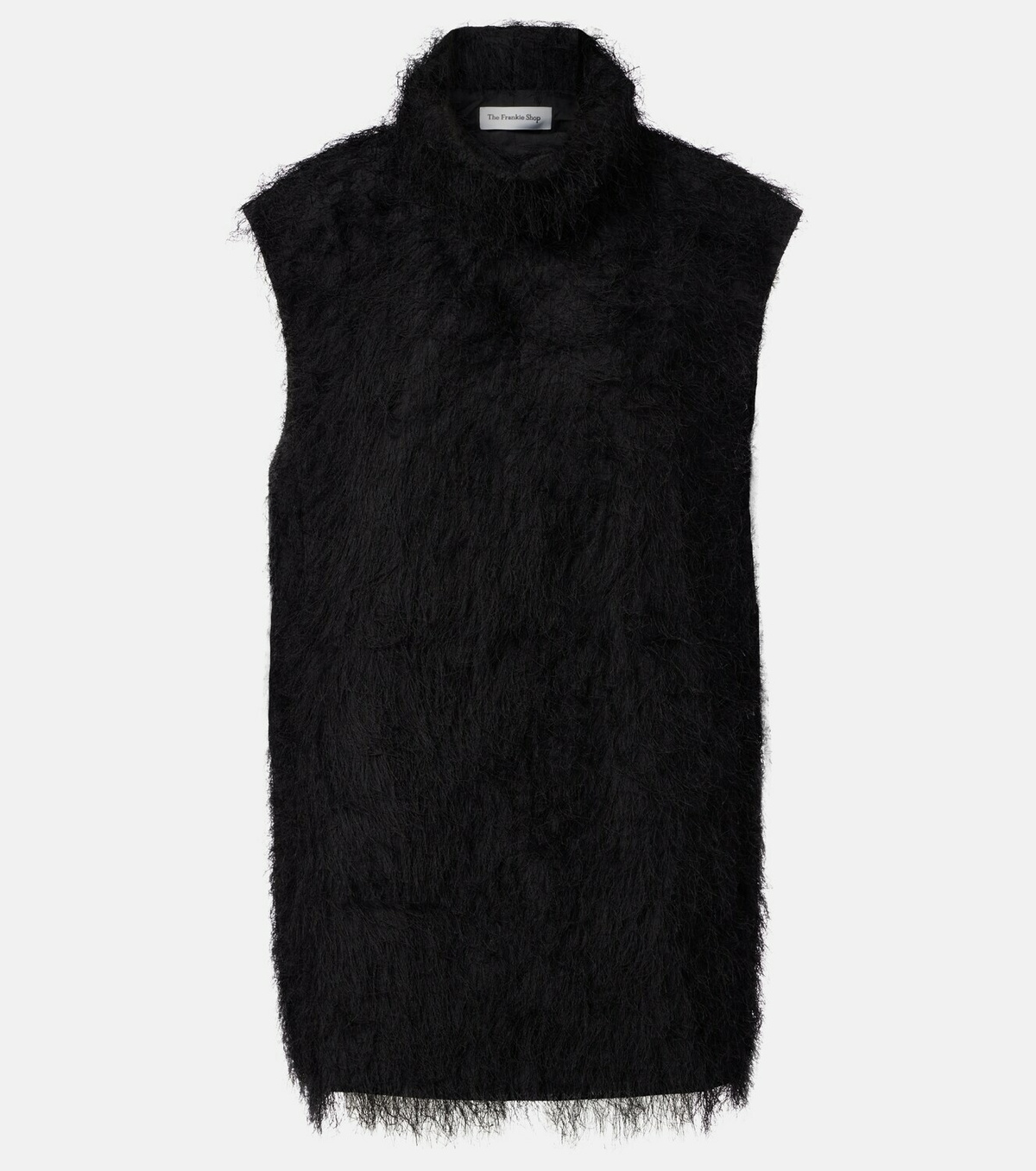 The Frankie Shop Lancy fringed minidress
