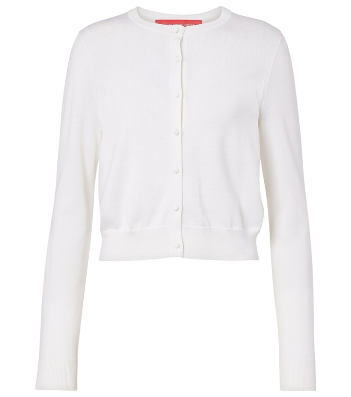 Photo: Carolina Herrera Cropped silk and cotton cardigan