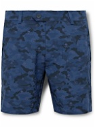 G/FORE - Maverick Hybrid Straight-Leg Camouflage-Print Stretch-Shell Golf Shorts - Blue