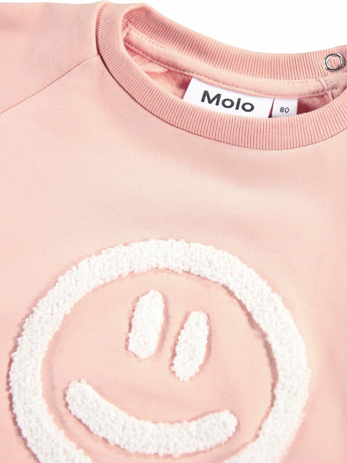 MOLO Smiley Stretch Cotton Sweatshirt