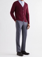 KINGSMAN - Cashmere Cardigan - Burgundy