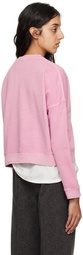 YMC Pink Almost Grown Sweatshirt