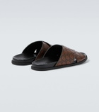 Gucci GG leather slides