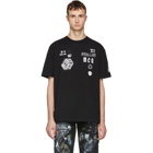 McQ Alexander McQueen Black Swallow T-Shirt