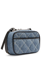 Marc Jacobs The Snapshot Quilted Denim Cross-body bag - Blue - One Size