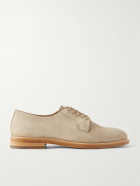 Mr P. - Suede Derby Shoes - Neutrals