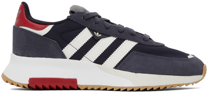 Photo: adidas Originals Navy Retropy F2 Sneakers