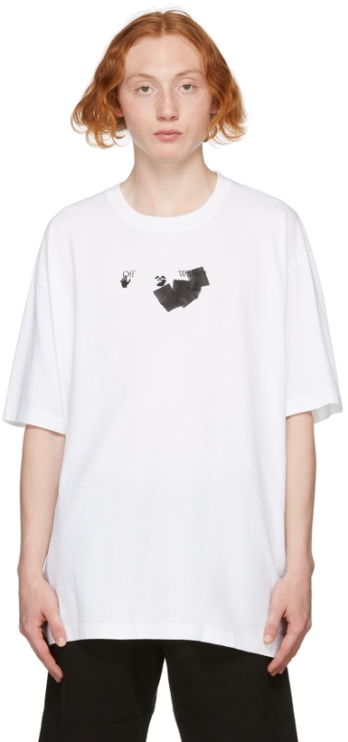 Photo: Off-White White Jumbo Marker T-Shirt