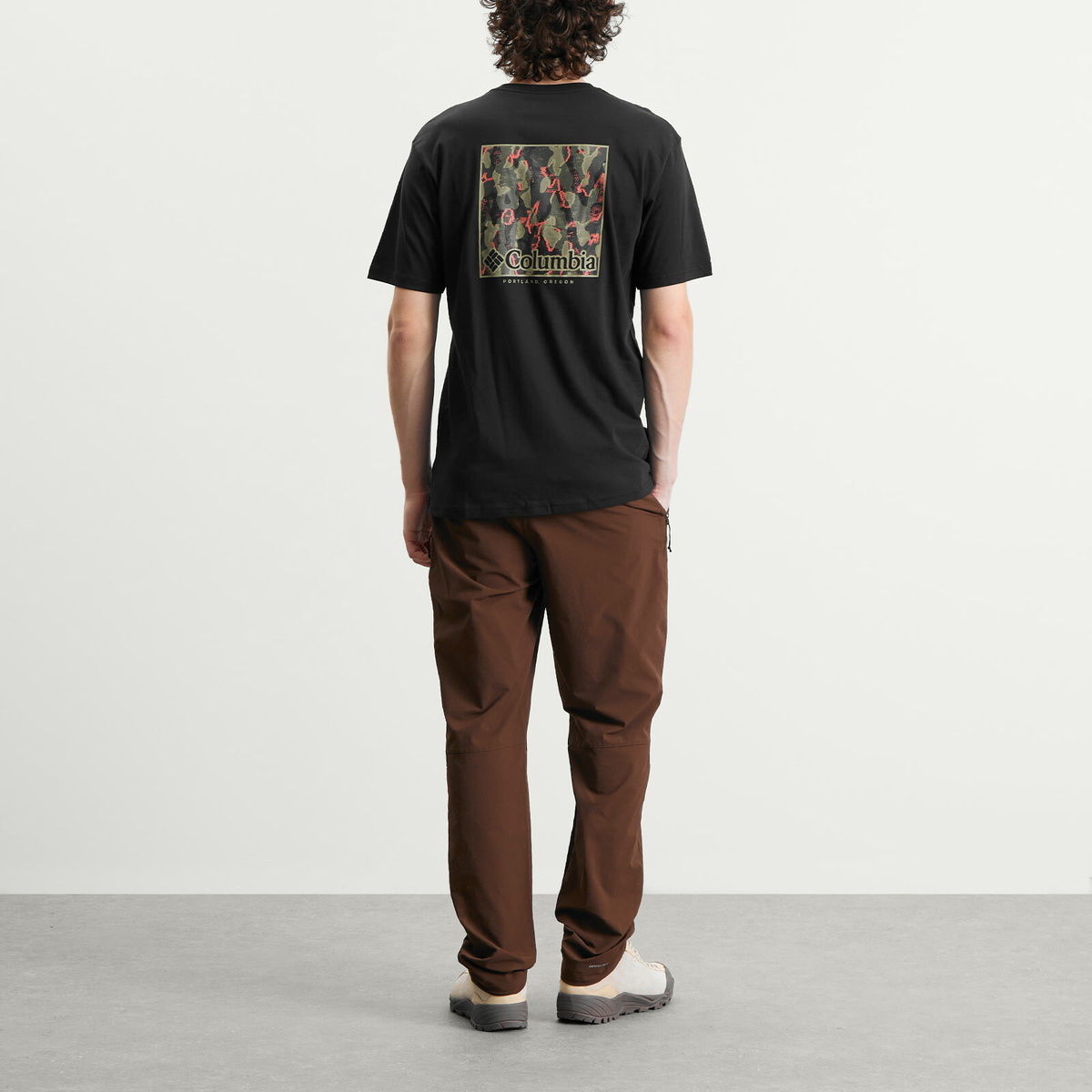 Columbia Men's North Cascades™ Short Sleeve T-Shirt in Black