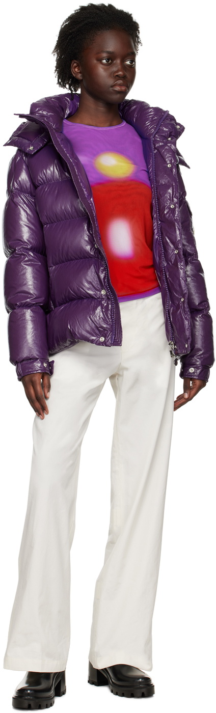 Moncler Purple Moncler Maya 70 Down Jacket