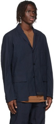 The Viridi-anne Indigo Cotton Jacket