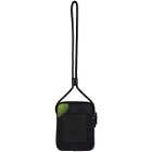 Paul Smith 50th Anniversary Black and Green Apple Neck Pouch