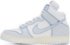Nike Blue & White Dunk High 85 Sneakers
