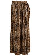 Melissa Odabash Elsa Leopard-print Maxi Skirt
