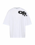 Off-white Mens T-shirt in White