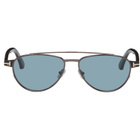 TOM FORD Gunmetal Anthony Sunglasses
