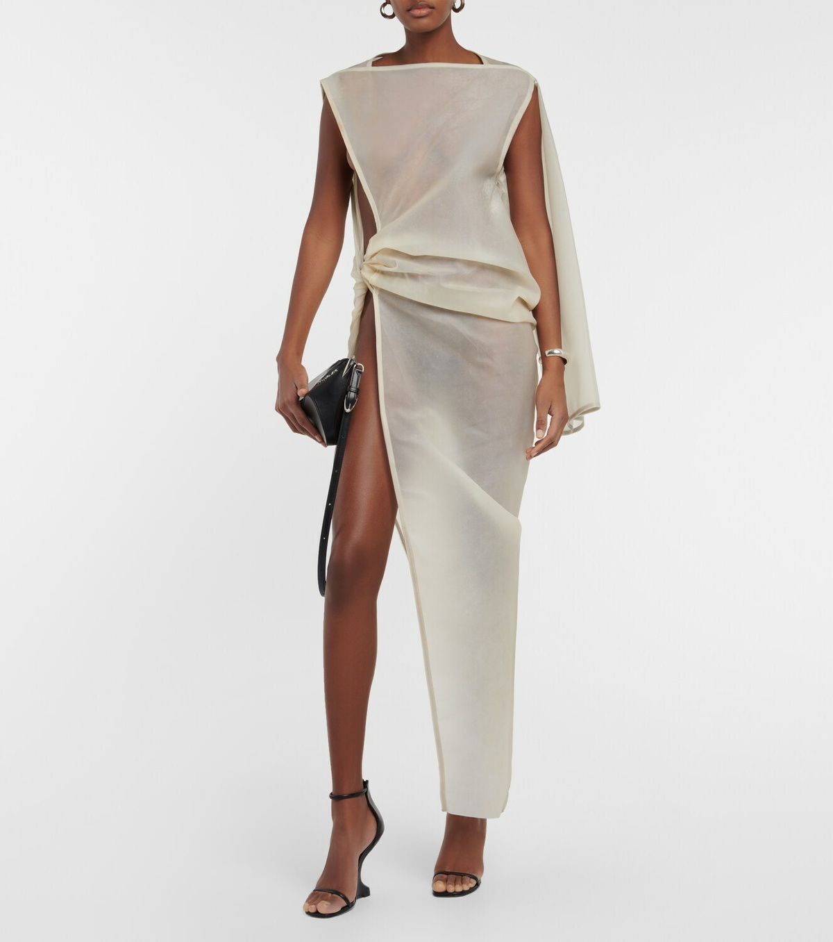 Rick Owens - Sheer leather gown Rick Owens