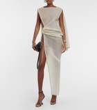 Rick Owens - Sheer leather gown