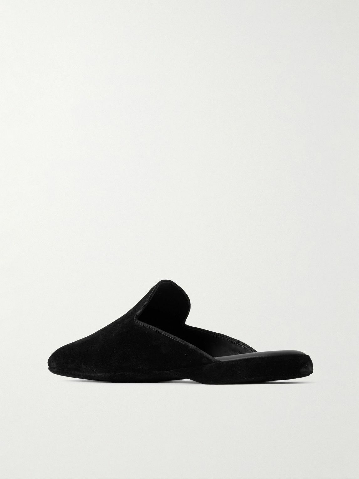 Rubinacci - Comfort Velvet Slippers - Black