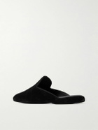 Rubinacci - Comfort Velvet Slippers - Black
