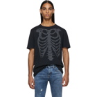 Saint Laurent Black Skeleton T-Shirt