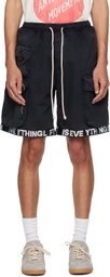 Rivington Roi Rebis Black Left Out Shorts