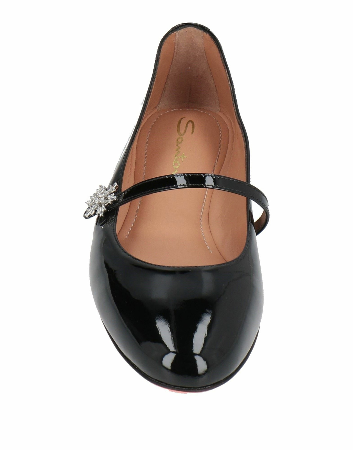 Santoni Womens Ballet flats in Black