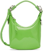 BY FAR Green Cosmo Bag