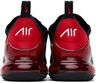 Nike Black & Red Air Max 270 Sneakers