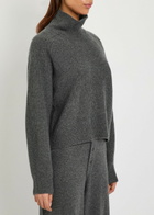 Guest In Residence Roll-neck Cashmere Jumper Charcoal