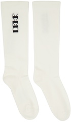 Rick Owens Drkshdw Logo Socks