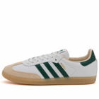 Adidas Samba OG in White/Collegiate Green