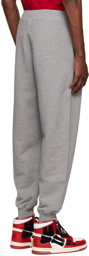 AMI Paris Gray Ami De Cœur Lounge Pants