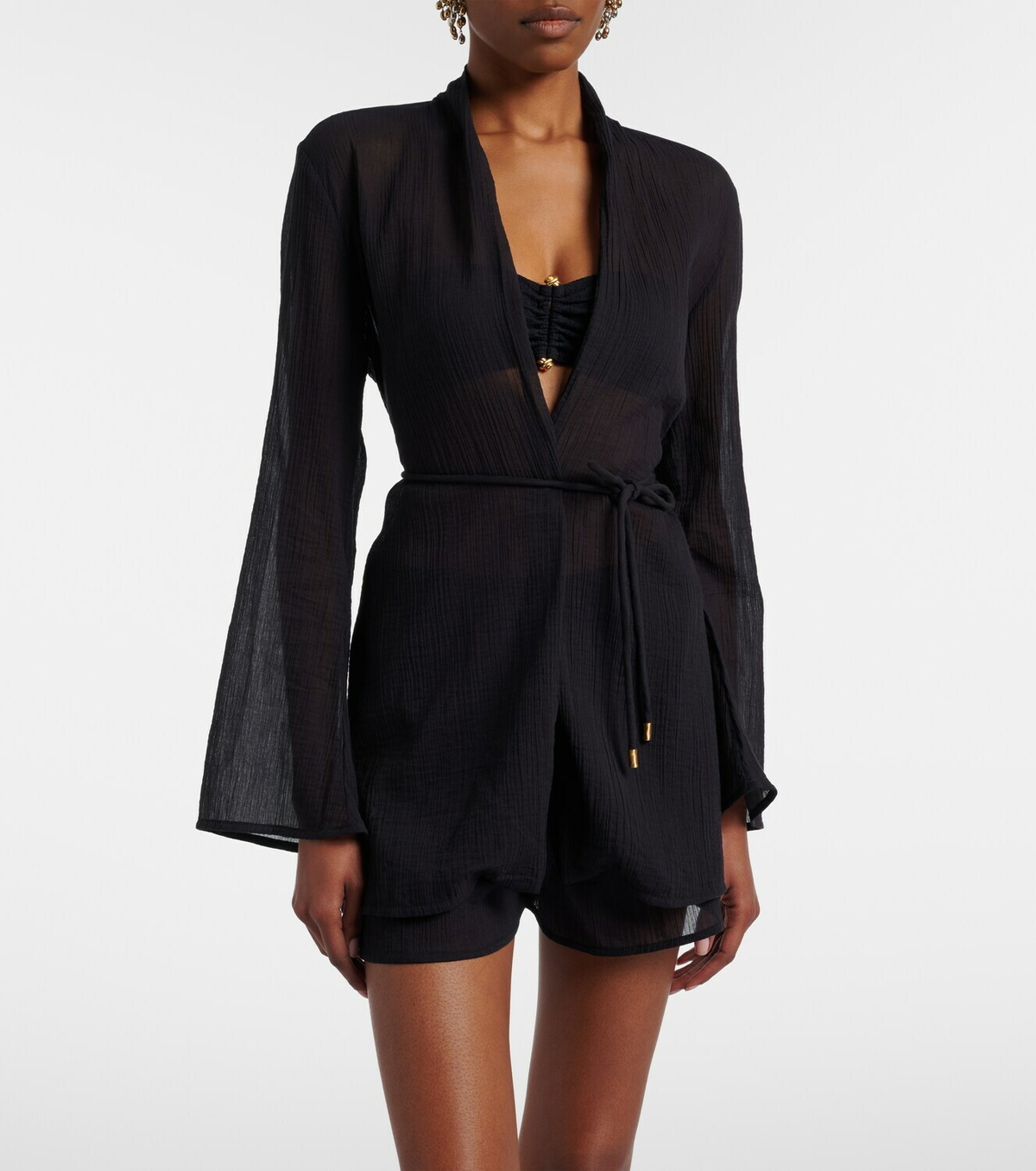 ViX Paula Hermanny Yana cotton beach cover-up