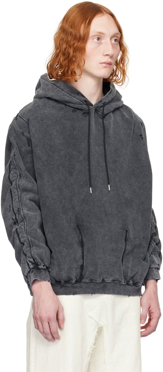 VEIN Gray Vessel Hoodie