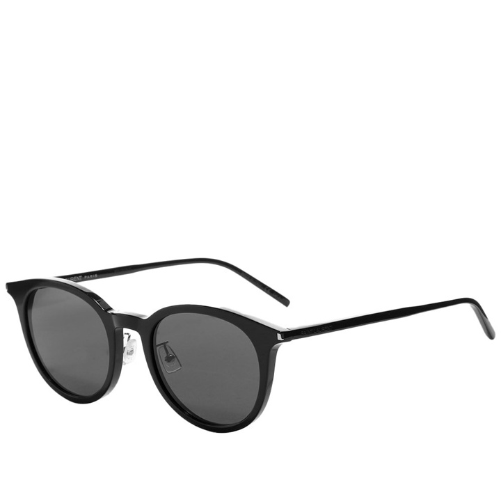 Photo: Saint Laurent Sunglasses Men's Saint Laurent SL 488/K Sunglasses in Black/Black