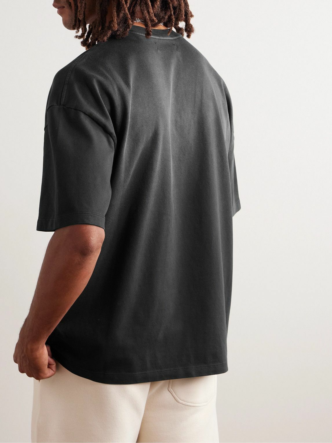 AMIRI Tシャツ 100%コットン ブラック*S** 23729658_53689303_600.jpg