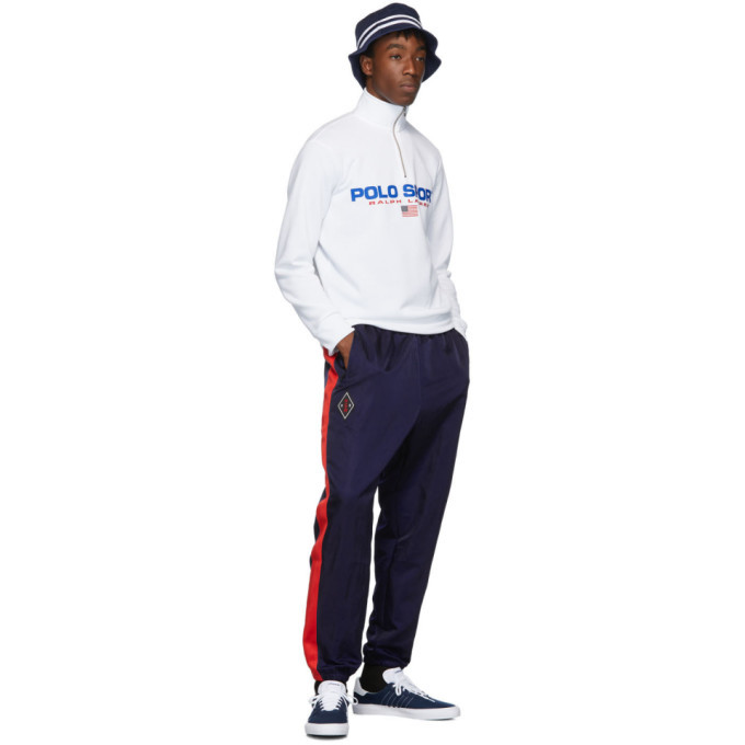 Polo sport white online sweatshirt