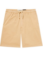 Loewe - Paula's Ibiza Straight-Leg Cotton-Twill Drawstring Shorts - Neutrals