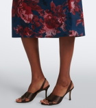 Erdem Floral cotton poplin shirt dress