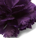 Maximilian Mogg - Silk Flower Boutonnière - Purple