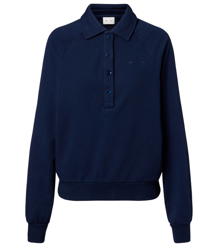 Photo: The Upside Elle cotton jersey polo sweater