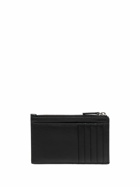 BALENCIAGA - Leather Zipped Credit Card Case