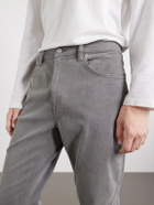 FRAME - Modern Straight Lyocell-Blend Jeans - Gray
