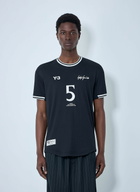 Y-3 Logo Print Jersey T-Shirt