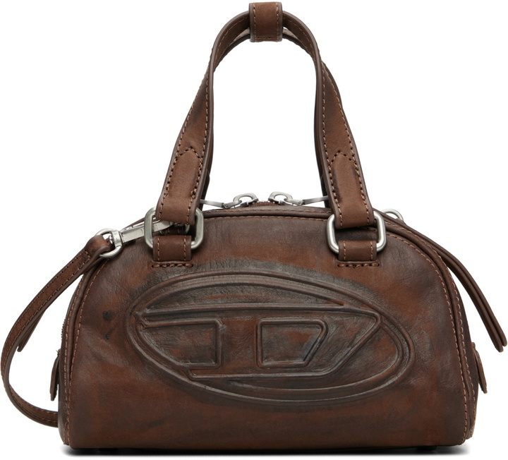 Photo: Diesel Brown 1DR Dome Soft Crossbody Bag