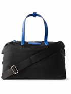 SMYTHSON - Norton Full-Grain Leather-Trimmed Nylon Weekend Bag