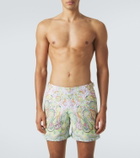 Orlebar Brown Bulldog printed swim trunks