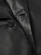 Fear of God - Full-Grain Leather Jacket - Black