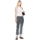 AMOMENTO White Sheer Lace Long Maxi Skirt